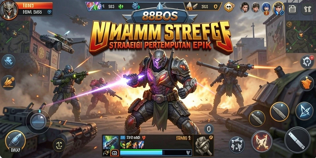 Gameplay seru dan strategis dalam 88BOS yang menantang.