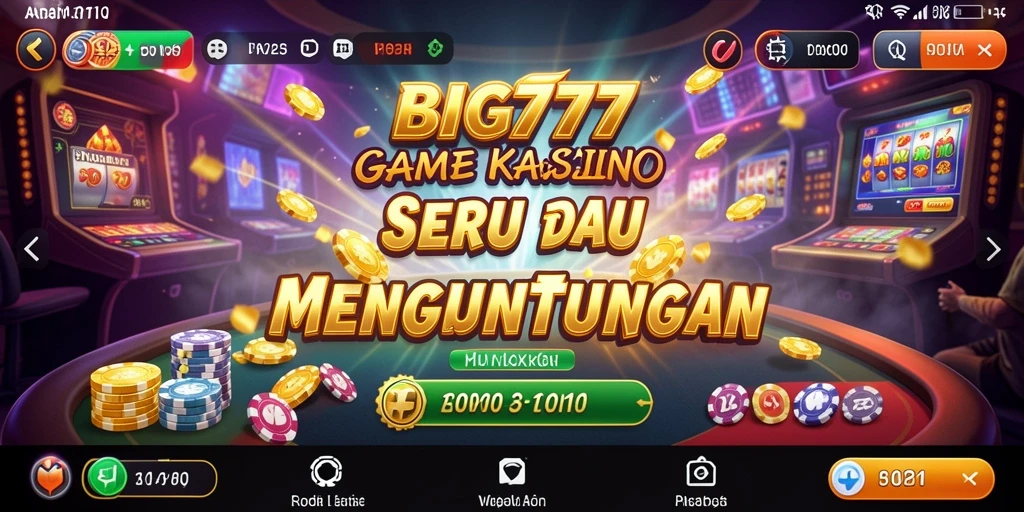 Tampilan menawan dari gameplay BIG777 yang memikat.