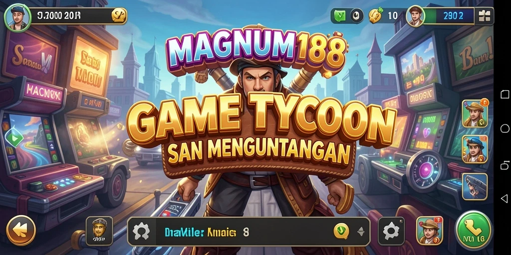 Tampilan gameplay MAGNUM188 yang seru dan strategis.
