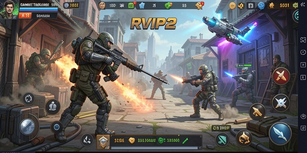 Tampilan menarik dari gameplay RVIP2 yang menantang